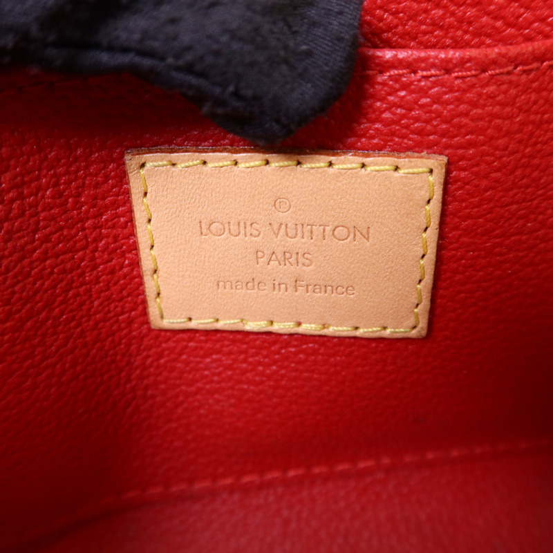 LOUIS VUITTON Monogram Vernis Pochette Cosmetic Pouch金扣手拿包-5
