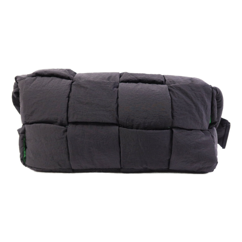 BOTTEGA VENETA 尼龍Tech Cassette銀扣肩背袋-1