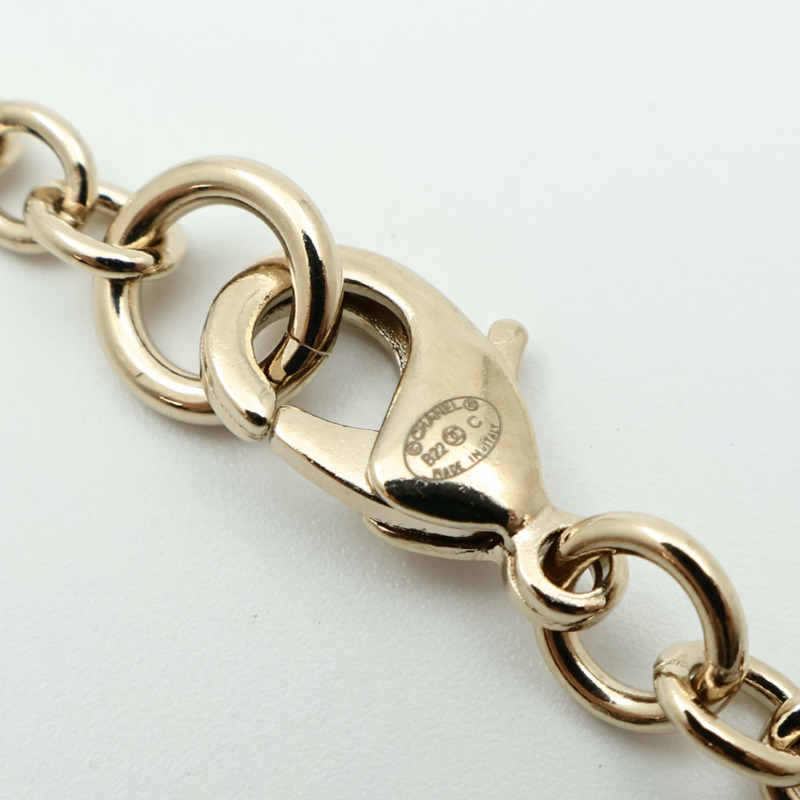 CHANEL 金屬CC Lion Book Locket項鍊-8