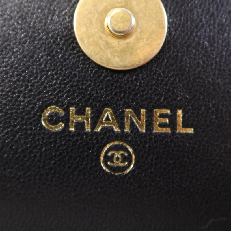 CHANEL 羊皮皮革Chanel 19 Mini鏈帶肩背袋-5