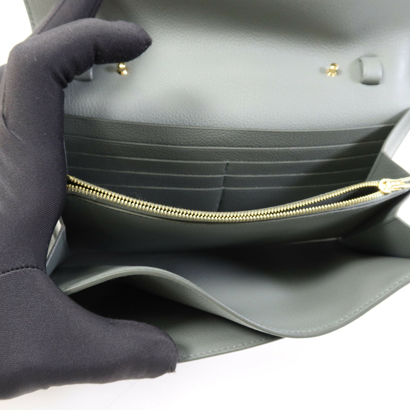 HERMES Evercolor皮革Constance To Go金扣肩背袋Vert Amande-4