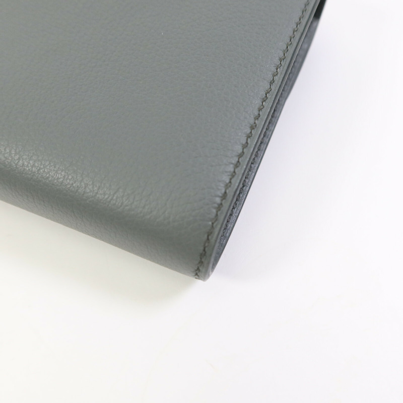 HERMES Evercolor皮革Constance To Go金扣肩背袋Vert Amande-12