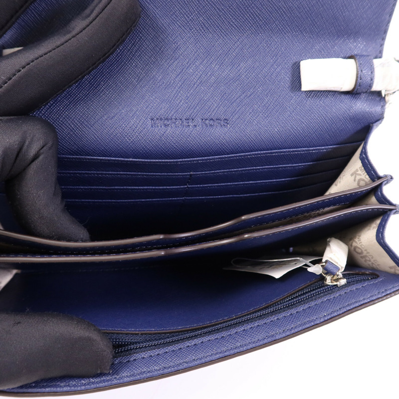 Michael Kors 塗層帆布Shoulder Bag銀扣肩背袋-4