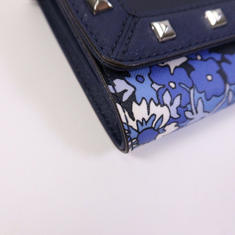 Michael Kors 塗層帆布Shoulder Bag銀扣肩背袋-11