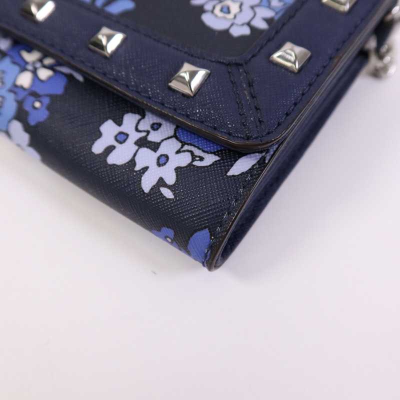 Michael Kors 塗層帆布Shoulder Bag銀扣肩背袋-12