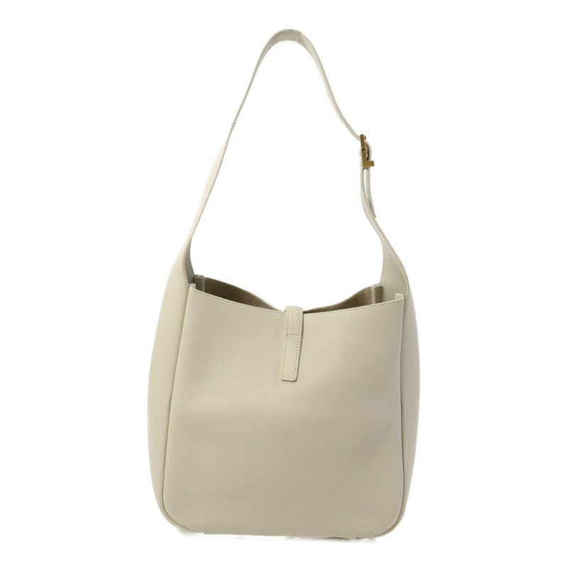 SAINT LAURENT 牛皮皮革Hobo Small金扣手挽袋-1