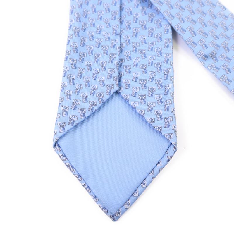 HERMES 絲質Necktie領帶-3