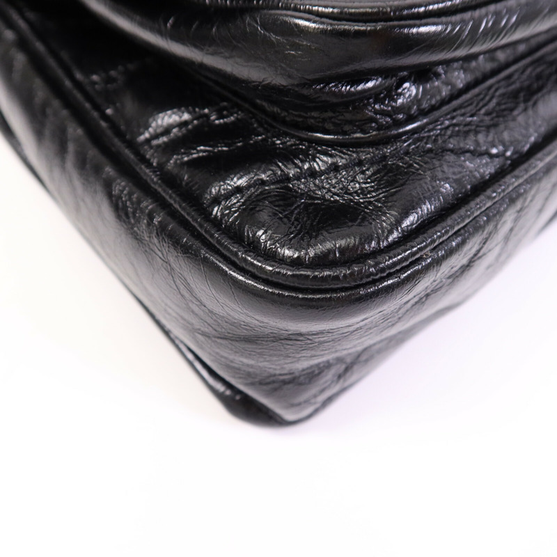 YVES SAINT LAURENT 牛皮皮革Niki Baby鏈帶肩背袋-10