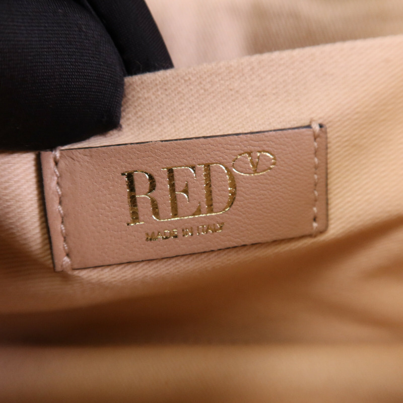 Valentino 牛皮皮革Shoulder Bag金扣肩背袋-5