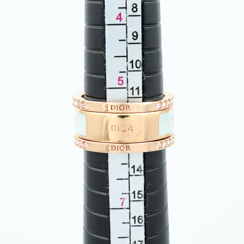 Dior 金屬Triple Ring戒指US#5.75-9
