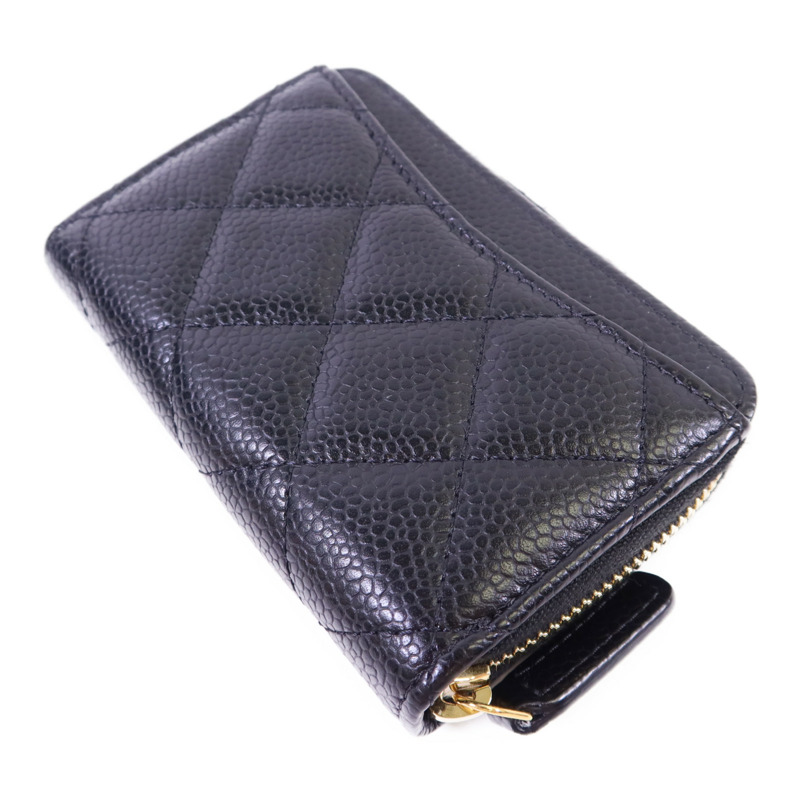 CHANEL 牛皮皮革Card Case金扣卡片套-3