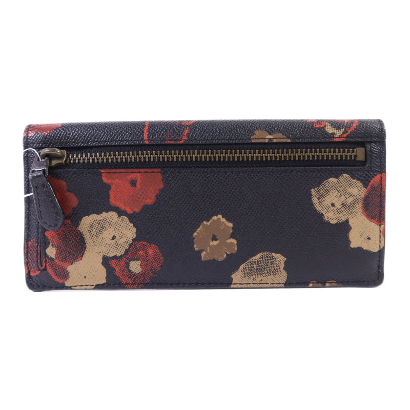 COACH 牛皮皮革Long Wallet長錢包-1