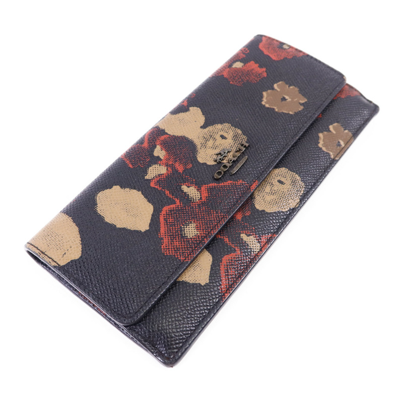 COACH 牛皮皮革Long Wallet長錢包-2