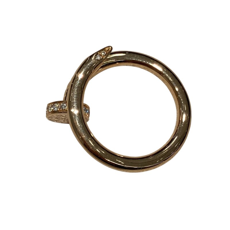 CARTIER 卡地亞 B4094851 Juste Un Clou Ring 釘子戒指 SIZE:51 18K 戒指 PG 鑲鑽-3