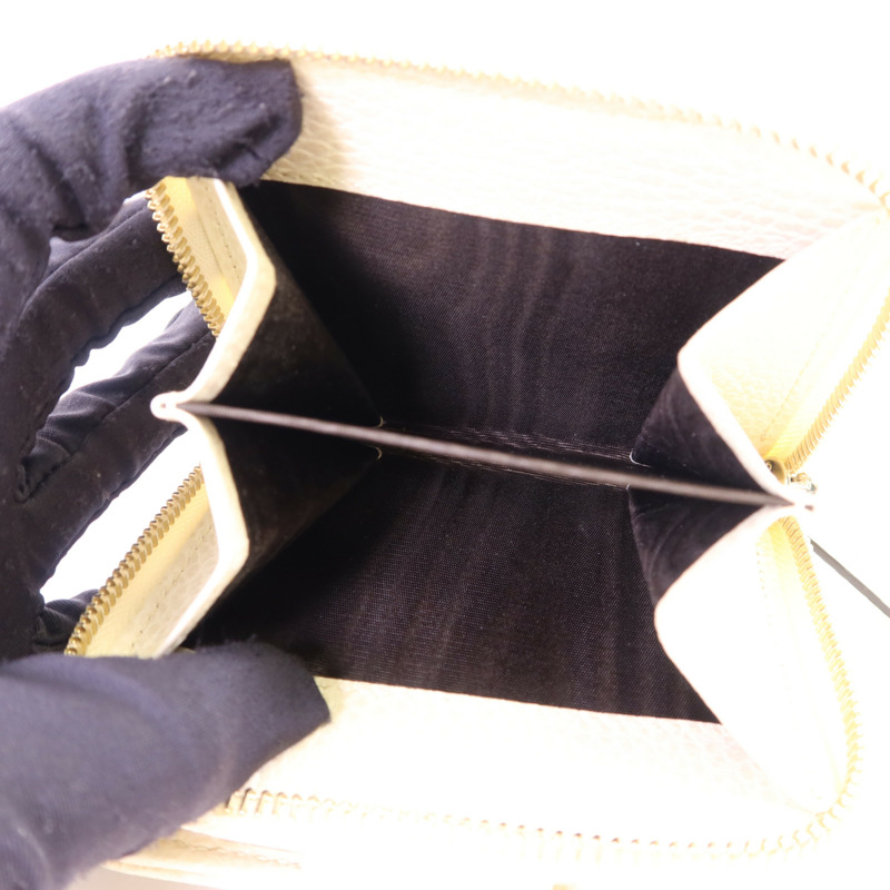 GUCCI 帆布Bifold Wallet金扣錢包-6