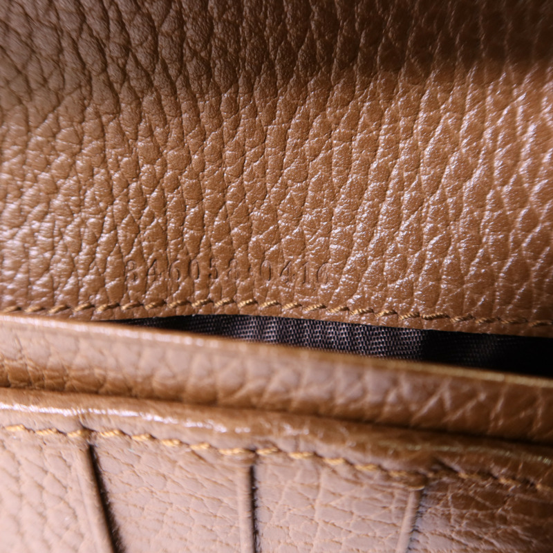 GUCCI 帆布Long Bifold Wallet金扣長錢包-6