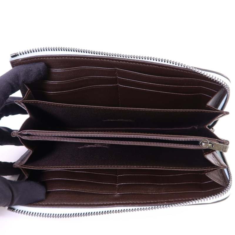 Longchamp 牛皮皮革Long Wallet長錢包-4
