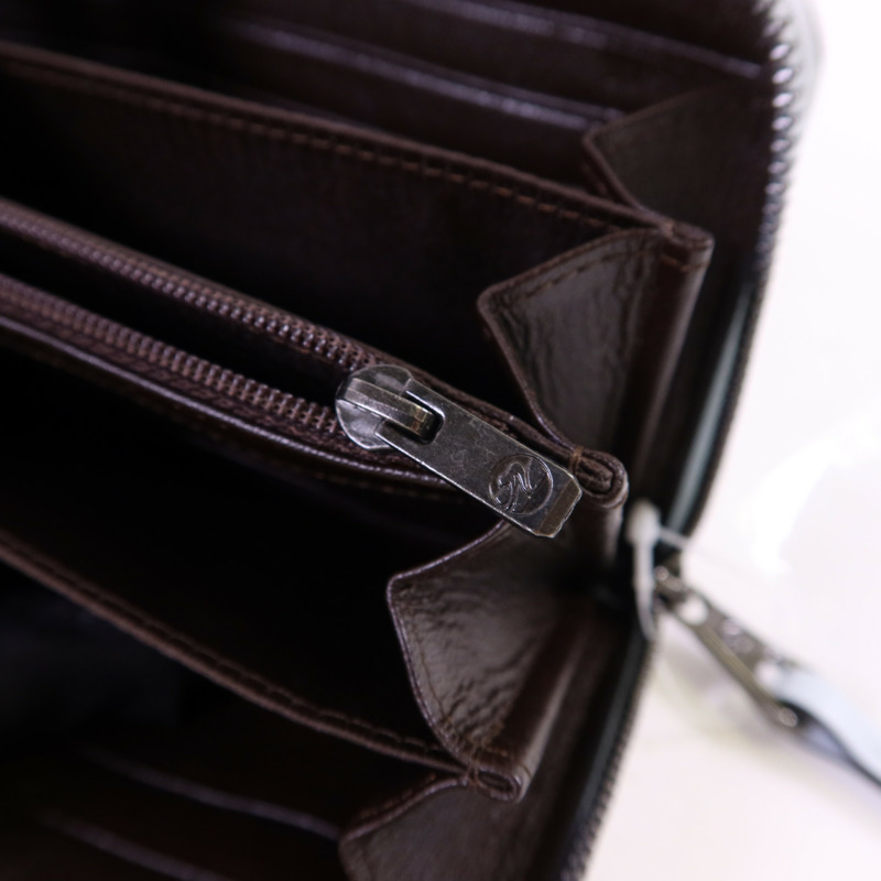 Longchamp 牛皮皮革Long Wallet長錢包-7