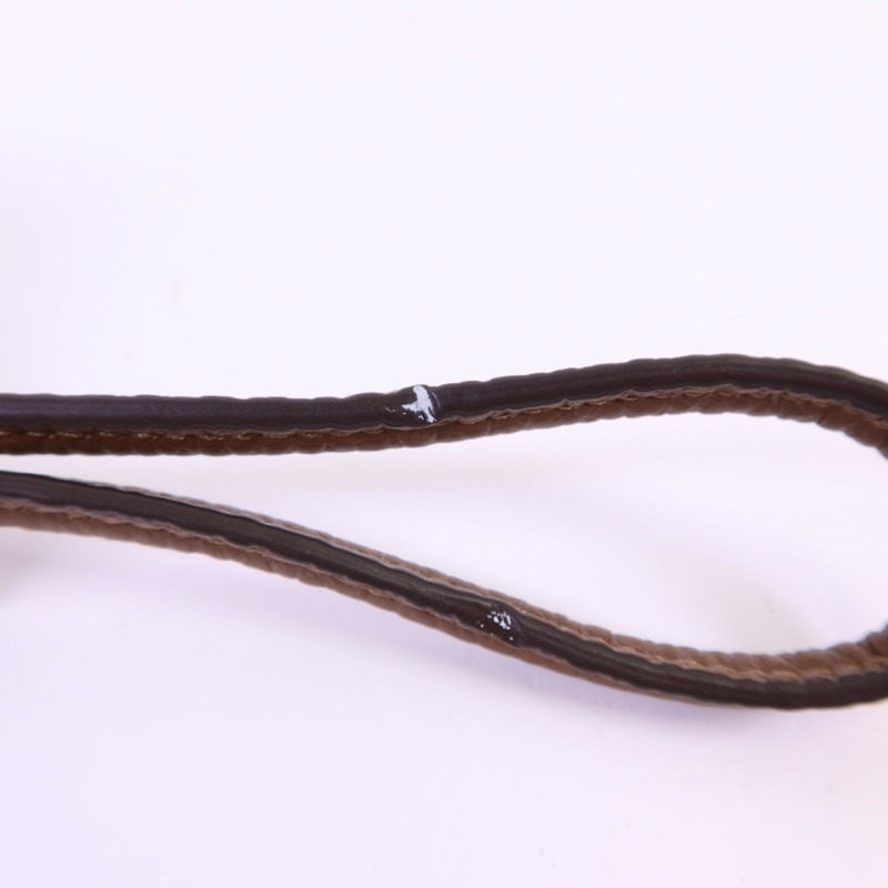 COACH 塗層帆布/牛皮皮革Pouch金扣手拿包-13