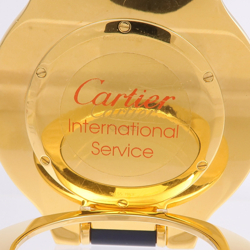 CARTIER Must De 21 Travel Alarm Clock 6604-7