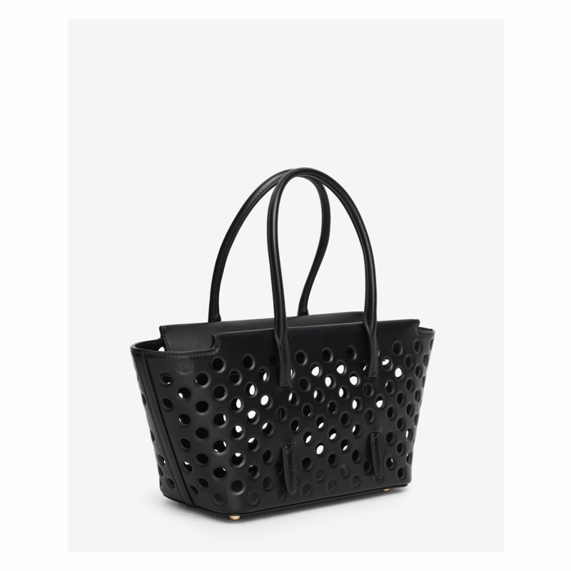 Alaia 女士 NEO MINA 20 小號穿孔單肩包均碼碼20cm*10cm*13.5cm-2