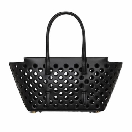 Alaia 女士 NEO MINA 20 小號穿孔單肩包均碼碼20cm*10cm*13.5cm-3