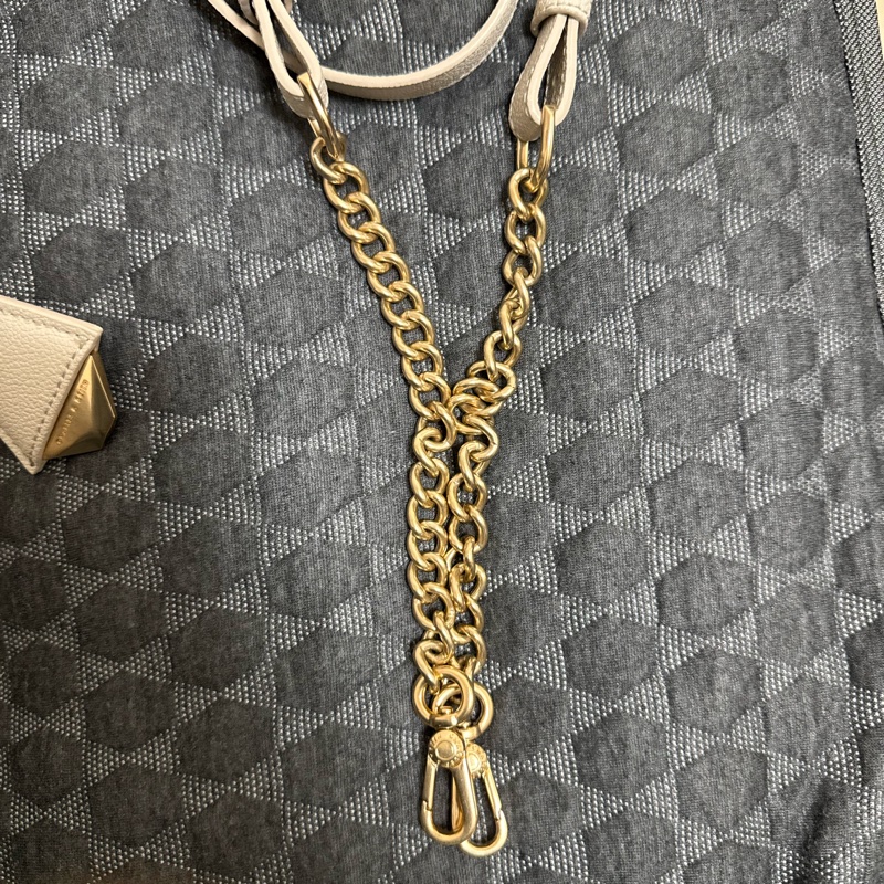 Mirabelle 吊牌托特包 - 象牙白-9