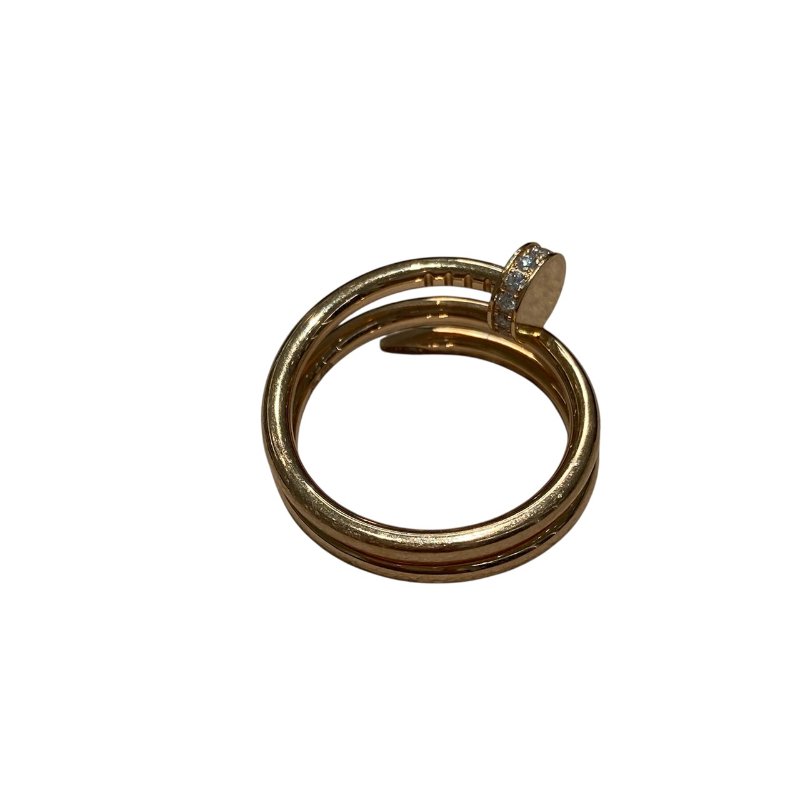 CARTIER 卡地亞 B4210851 Juste Un Clou Ring 釘子戒指 SIZE:51 18K 戒指 PG 鑲鑽-1