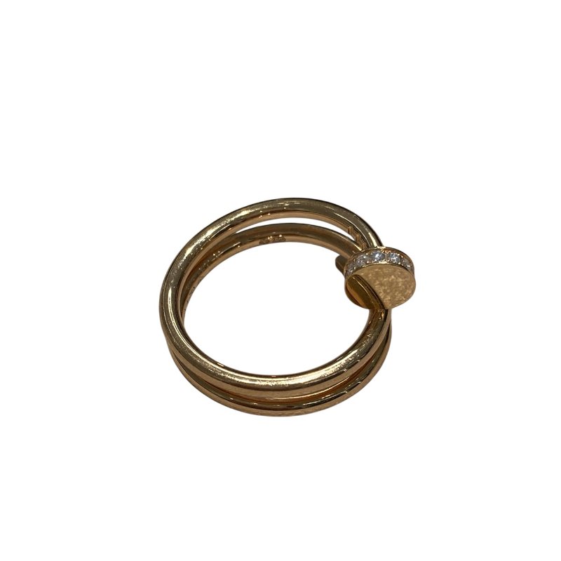 CARTIER 卡地亞 B4210851 Juste Un Clou Ring 釘子戒指 SIZE:51 18K 戒指 PG 鑲鑽-2