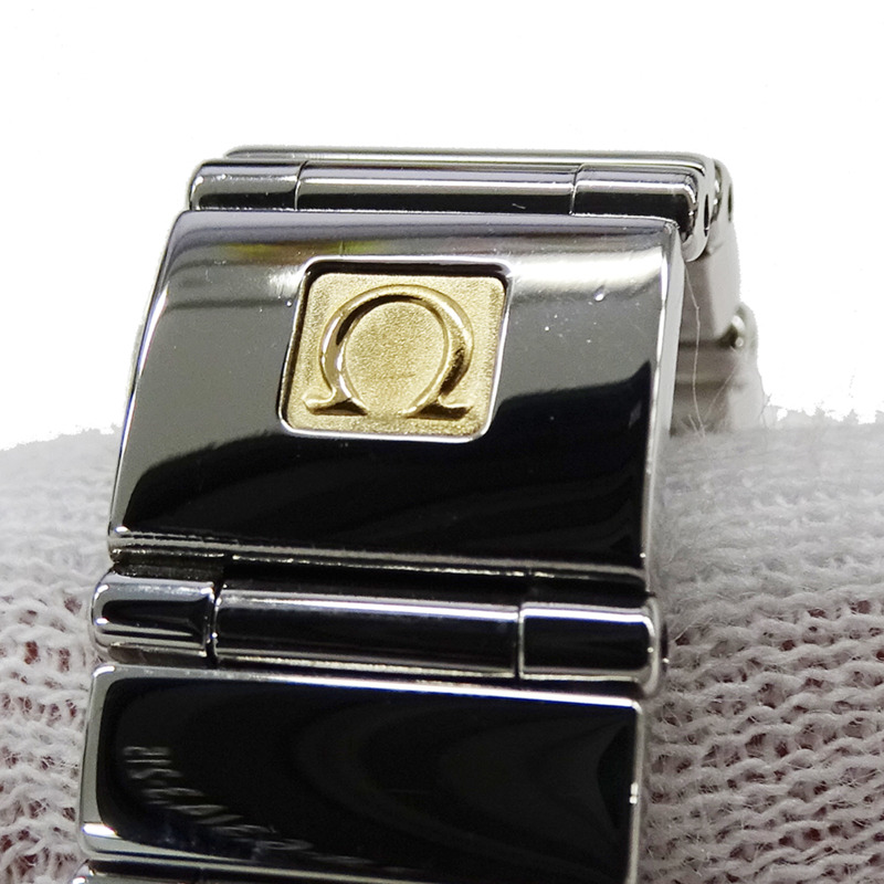 歐米茄星座系列迷你款 My Choice 1561.71 女士腕錶，貝殼石英機芯，不鏽鋼錶殼，銀色，拋光-9