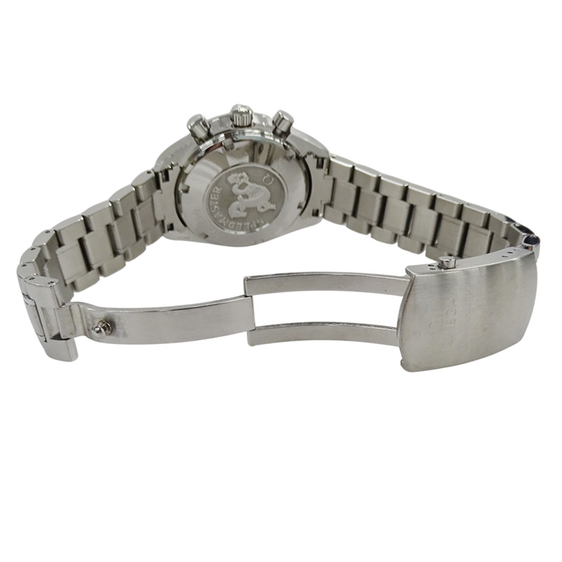 歐米茄超霸系列3211.31男士腕錶，日期顯示，天文台認證，自動上鍊，不鏽鋼錶殼，銀色，拋光-3