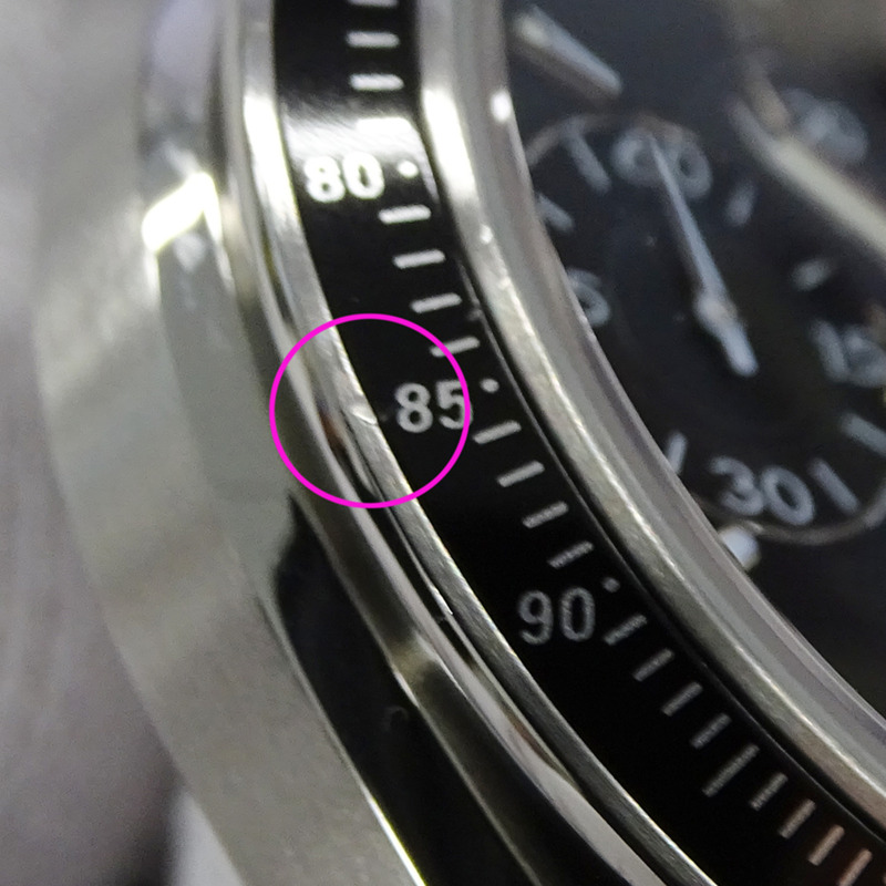 歐米茄超霸系列3210.50男士腕錶，自動機械，計時碼錶，日期顯示，不鏽鋼材質，銀色/黑色，拋光錶殼-9