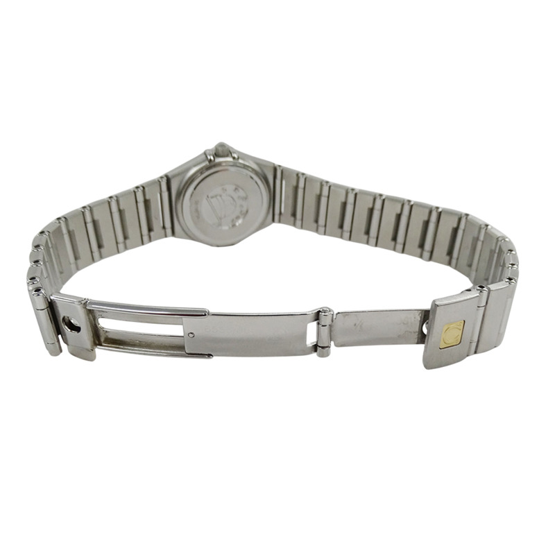 歐米茄星座系列迷你1562.30女款石英腕錶，不鏽鋼錶殼，拋光銀色-3