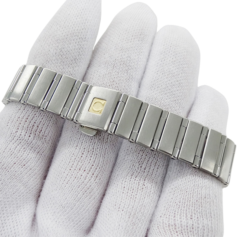 歐米茄星座系列迷你1562.30女款石英腕錶，不鏽鋼錶殼，拋光銀色-5