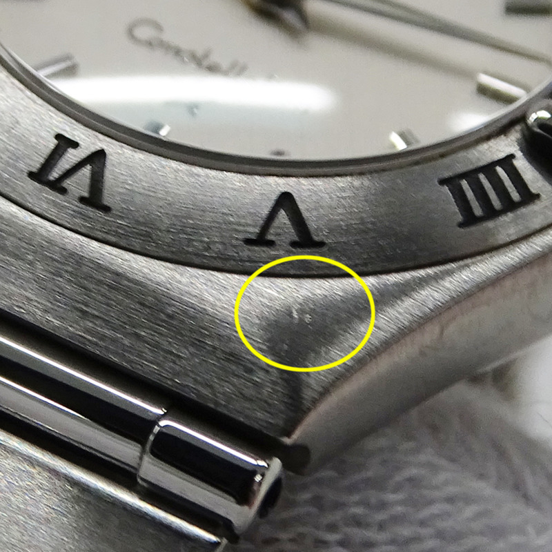 歐米茄星座系列迷你1562.30女款石英腕錶，不鏽鋼錶殼，拋光銀色-10