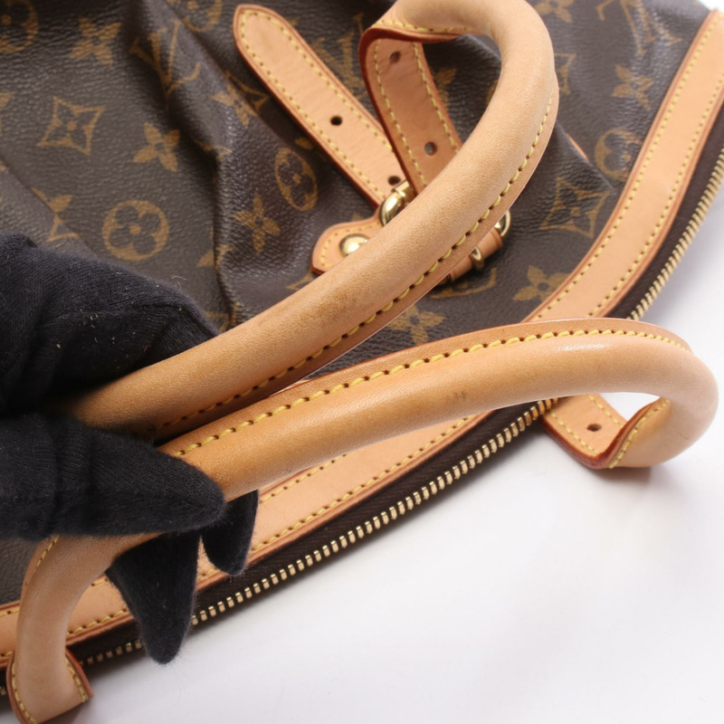 路易威登 Tivoli GM 肩手提包 M40144 Monogram 帆布皮革 二手 LV-9