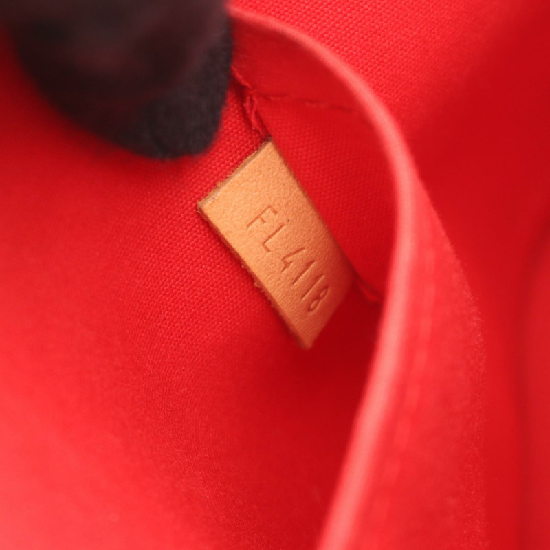 LOUIS VUITTON Alma BB 斜背包單肩手提包 M91606 Vernis Pomme Damour LV-4