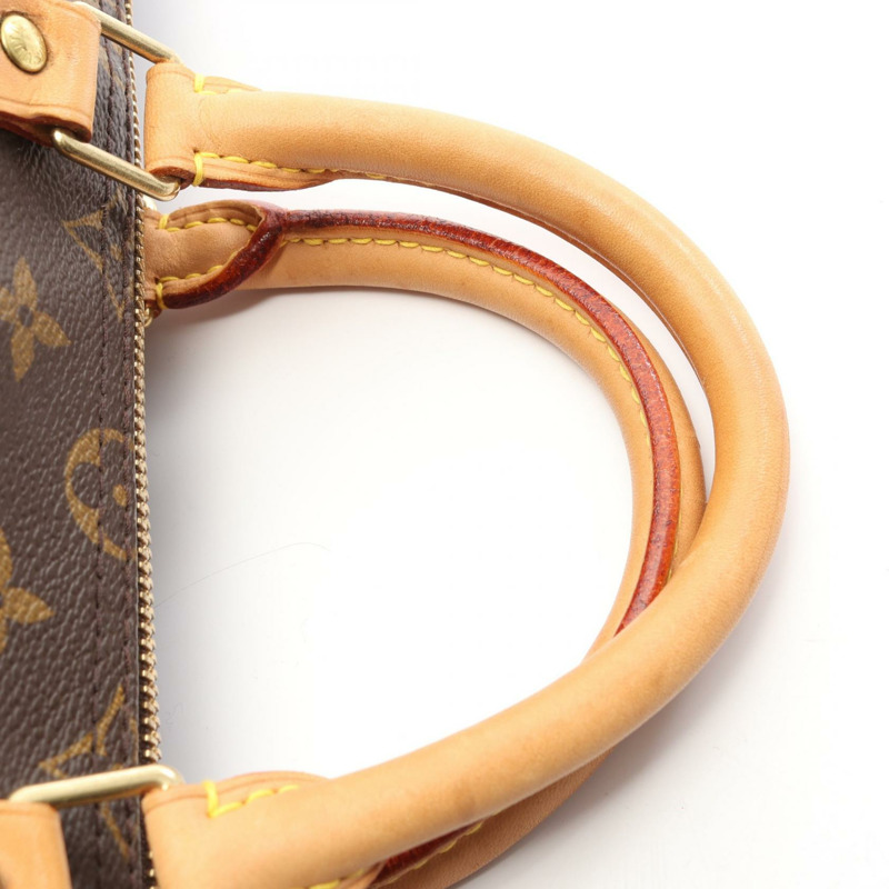 路易威登 Speedy 35 旅行手提包 M41524 Monogram 皮革 棕色 二手 女士-5