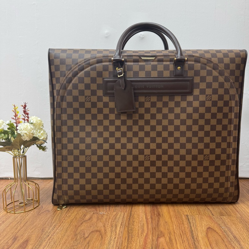 Louis Vuitton 棋盤格旅行包🧳 vintage 中古 二手 手提 大容量 斜挎-2