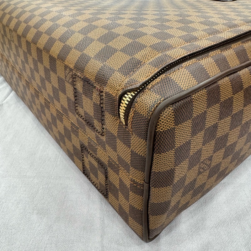 Louis Vuitton 棋盤格旅行包🧳 vintage 中古 二手 手提 大容量 斜挎-11
