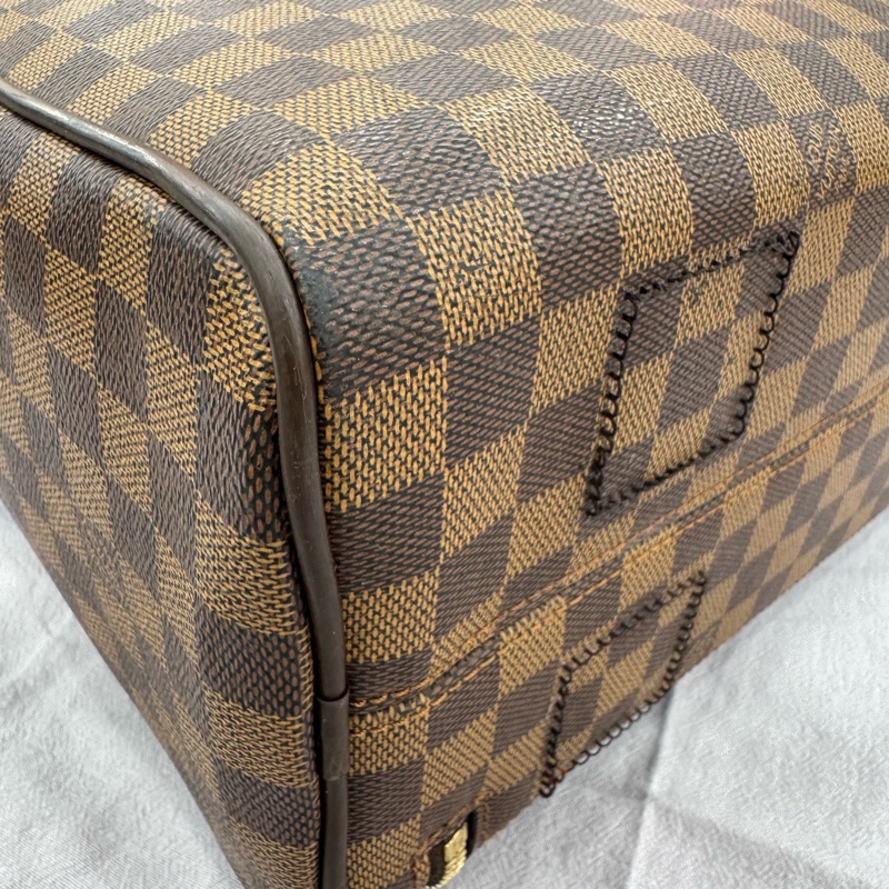 Louis Vuitton 棋盤格旅行包🧳 vintage 中古 二手 手提 大容量 斜挎-13