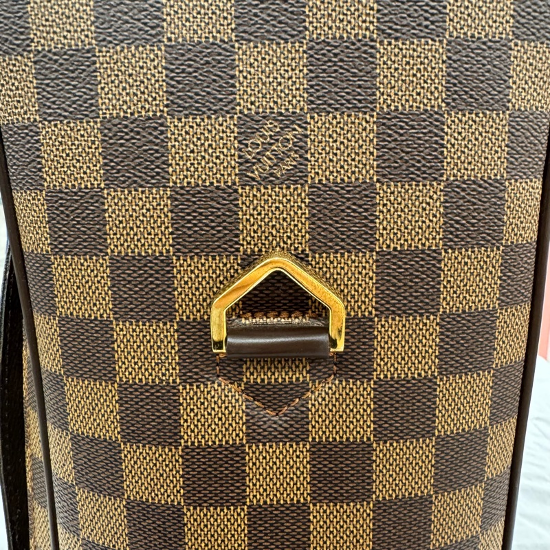 Louis Vuitton 棋盤格旅行包🧳 vintage 中古 二手 手提 大容量 斜挎-14