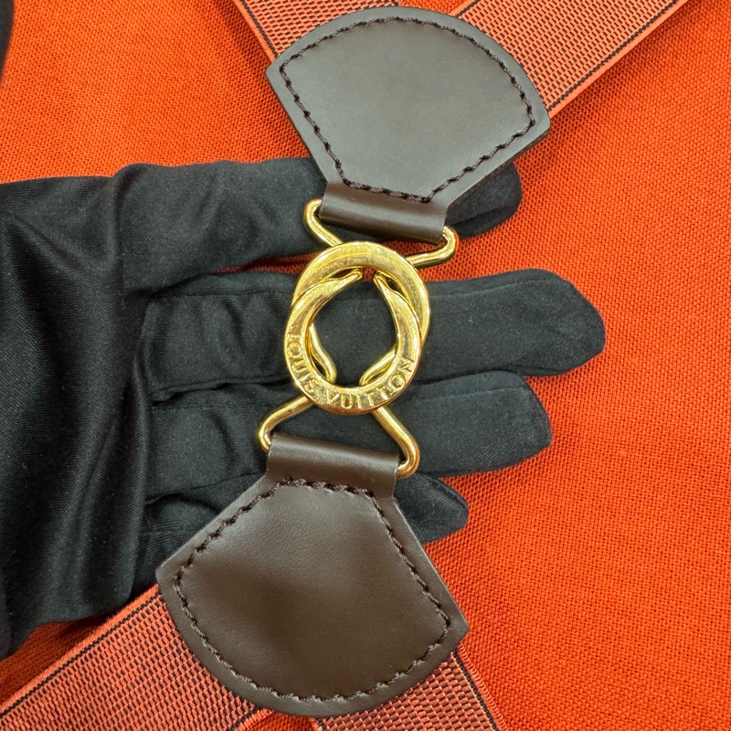 Louis Vuitton 棋盤格旅行包🧳 vintage 中古 二手 手提 大容量 斜挎-30