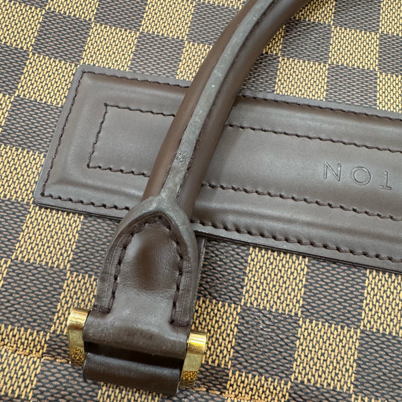 Louis Vuitton 棋盤格旅行包🧳 vintage 中古 二手 手提 大容量 斜挎-41