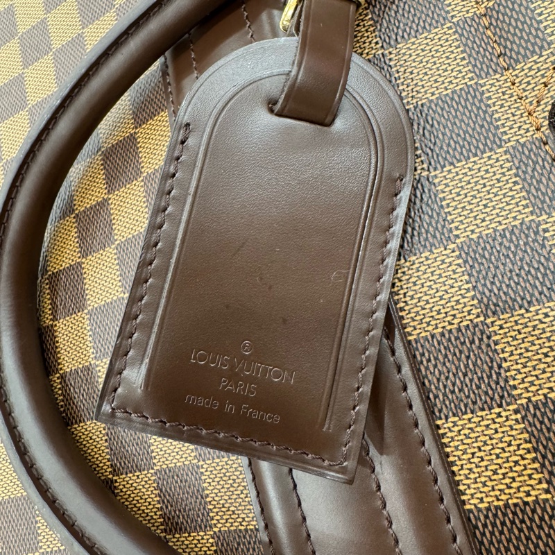 Louis Vuitton 棋盤格旅行包🧳 vintage 中古 二手 手提 大容量 斜挎-42
