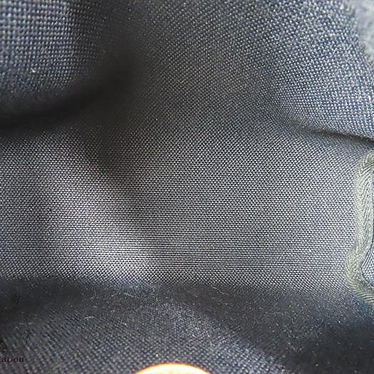 【巴黎站二手名牌專賣店】＊全新現貨＊HERMES 愛馬仕 真品＊K刻MINI HERBAG黑色帆布金釦斜背包-3