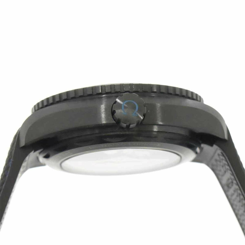 歐米茄海馬系列海洋宇宙600公尺同軸GMT深黑男士自動腕錶 215 92 46 22 01 002-5