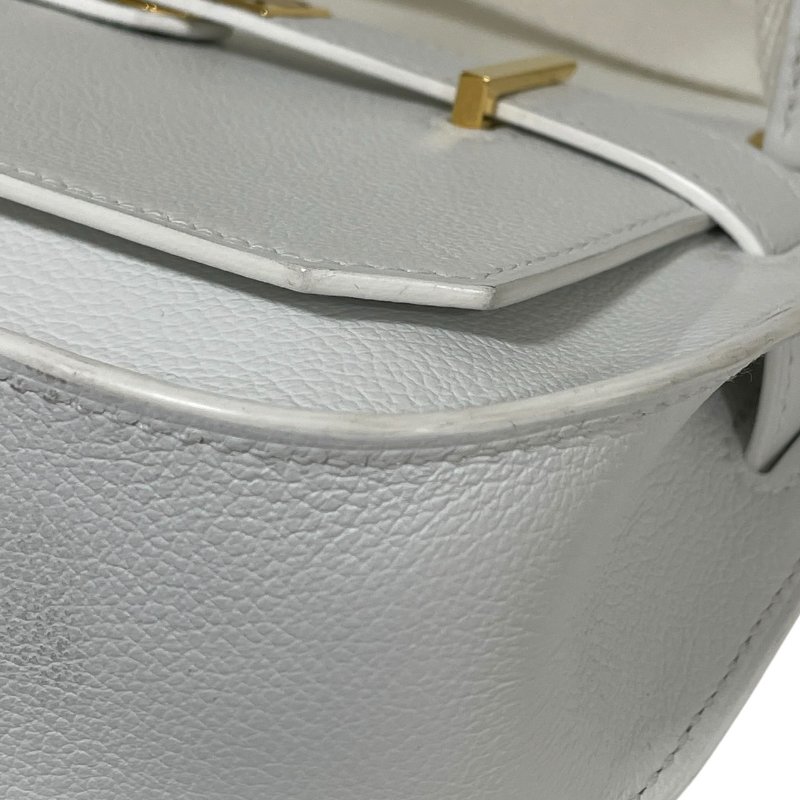 HERMES 愛馬仕 MINI JYPSIERE 迷你吉普賽 皮革 純白色 金釦-7