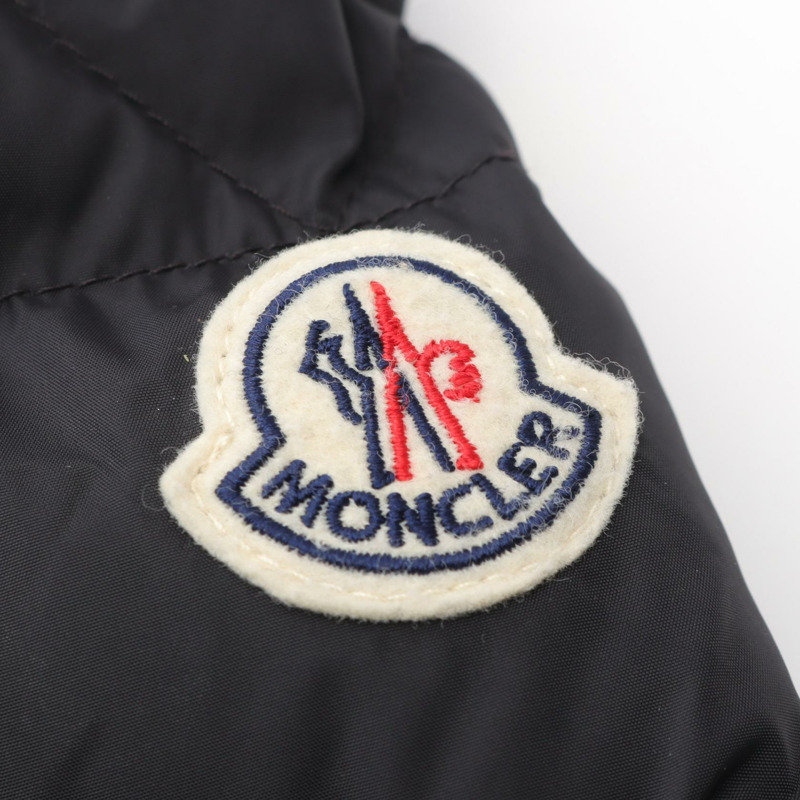 MONCLER CLUNY 男士黑色尼龍羽絨外套（二手）-4