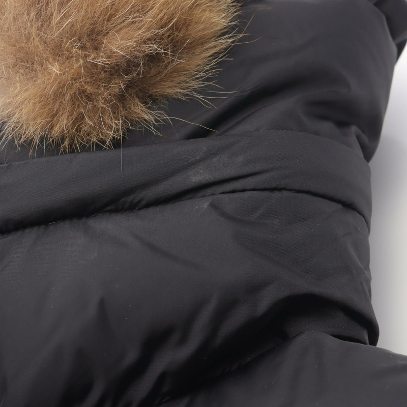 MONCLER CLUNY 男士黑色尼龍羽絨外套（二手）-6